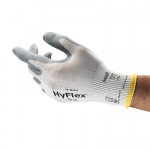 Ansell HyFlex 11-800 Palm-Coated Nitrile Foam Gloves